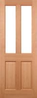Richmond Hardwood External door - Double Glazed