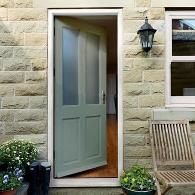 Richmond Hardwood External door - Double Glazed