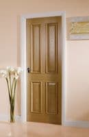 4 Panel Oak Fire Door | Oak Fire Door | 4 Panel Interior Oak