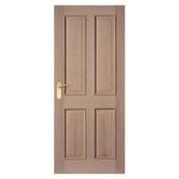 4 Panel Oak Fire Door | Oak Fire Door | 4 Panel Interior Oak