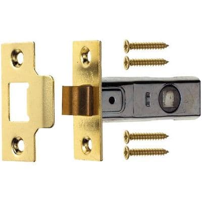 Tubular mortice latch (brass)