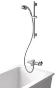 Aqualisa Midas 100 Bath Shower Mixer with Adjustable Height Head