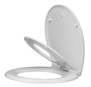 Arian Alpha Child Friendly Soft Close Toilet Seat in White