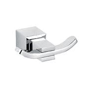 Arian Angus Double Robe Hook in Chrome