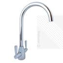 Arian Bliss Modern Kitchen Mixer Tap Chrome