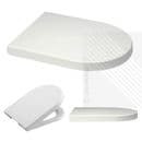Arian 'D Shape' Quick Release Soft Close Toilet Seat