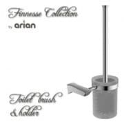 Arian Finesse Toilet Brush & Holder