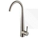 Arian Honey Single Lever Kitchen Mixer Tap Brushed Nickel