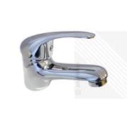 Arian 'Kent' Modern Bathroom Small Basin Mixer Tap Chrome | Mini Monobloc Single Lever