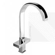 Arian Molly Modern Dual Handled Kitchen Mixer Tap Chrome