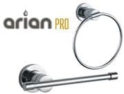 Arian Pro Toilet Roll Holder and Towel Ring