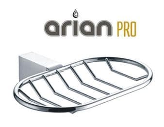 Arian Pro Soap Basket Dish Chrome
