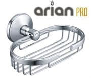 Arian Pro Soap Basket Tray Dish Chrome
