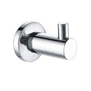 Arian Rocket Single Robe Hook in Chrome