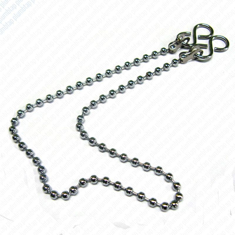 Bath/Kitchen Sink Plug Chain in Chrome 12"/18" 320/450mm