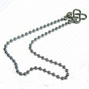 Bath/Kitchen Sink Plug Chain in Chrome, 12"/18" (320/450mm)