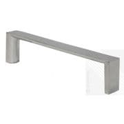 Bathroom, Kitchen, & Vanity Cabinet or Drawer Door 'D' Shaped Handles in Chrome