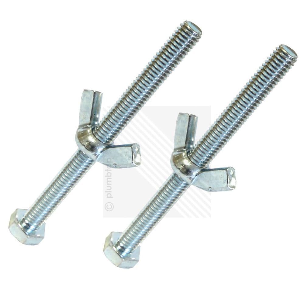 Bottom Fixing Metal Toilet Seat Fittings Screws & Nuts