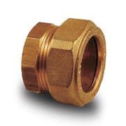 Brass Compression Plumbing Fittings - Stop End 8mm - 28mm