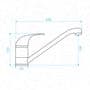 Classic Kitchen Sink Mixer Tap in Chrome