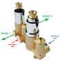 Concealed Thermostatic Shower Mixer Valve 12