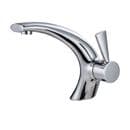 Curvare Bathroom Basin Mixer by Lusso Vittoria