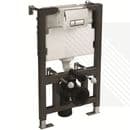 CYCLONE CONCEALED UNIVERSAL 0.82M - 1.00M WALL HUNG WC FRAME AND CISTERN WITH FLUSH PLATE