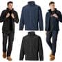 Dickies Mens Softshell Work Jacket - Waterproof & Windproof Coat