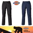 DICKIES Redhawk WD855 Ladies Work Trousers Casual Black Navy