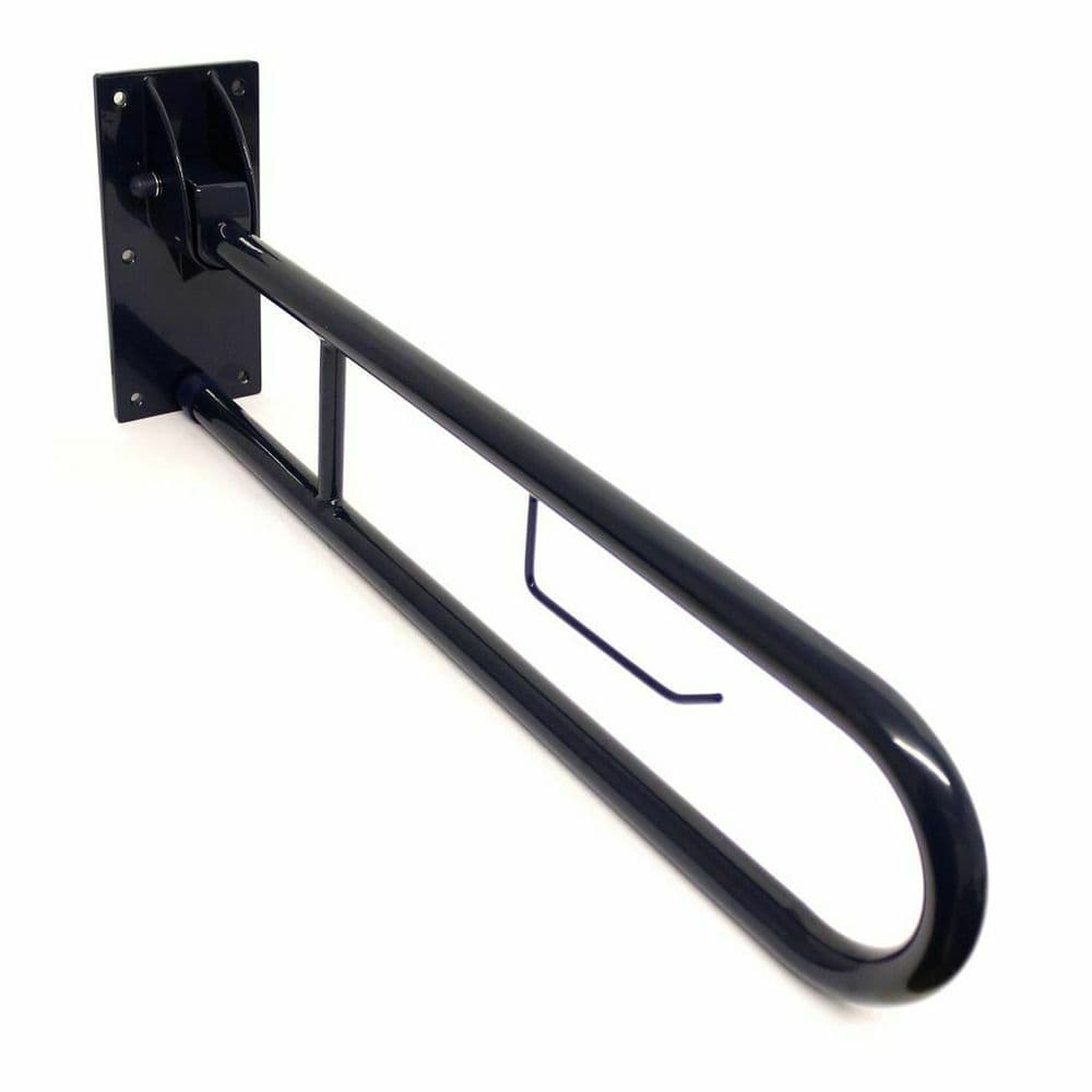 Assisted Grab Rails Disabled Doc M Swing Arm Grab Rail Mobility Support Assisted Needs Blue