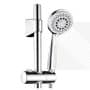 EcoSpa Jude Universal Shower Kit in Chrome