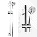 EcoSpa Jude Universal Shower Kit in Chrome