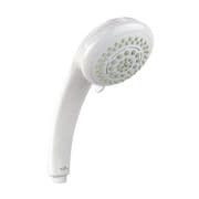EcoSpa Natural 6 Mode White Shower Head Handset