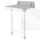 ECOSPA Shower Seat with Folding Legs Wall Mounted Mobility Aid Max Weight 180kgs
