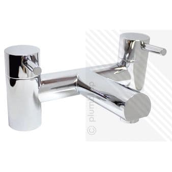 Harmony Modern Bathroom Bath Filler Tap in Chrome