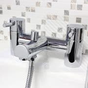 Harmony Modern Bathroom Bath/Shower Mixer Tap with Accessories