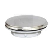 Kitchen Sink Tap Hole Blanking Plug | Screw on Round Disk Cover Plate Stopper in Chrome