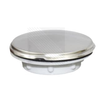 Kitchen Sink Tap Hole Blanking Plug | Screw on Round Disk Cover Plate Stopper in Chrome