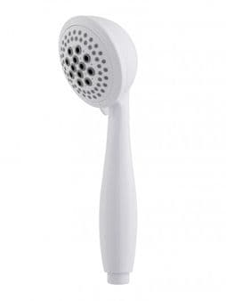 Lunar 3 Mode White Shower Head / Handset