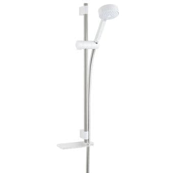 Mira Beat Fittings Kit White/Chrome 2.1703.015