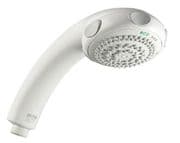 Mira Logic Handset White For Power Showers 1.1540.268