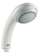 Mira Response Adjustable Spray Showerhead White/Grey 2.1605.103