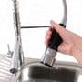 Modern Kitchen Pull Down Mixer Spray Tap | Swivel Spout 360° Dual Function | Stylish Shiny Chrome Finish | EcoSpa®