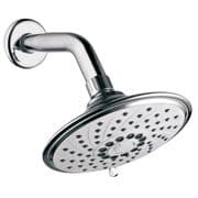 Modern Round Shower Arm & Head | 6 Function | Large Swivel 150mm Overhead in Chrome