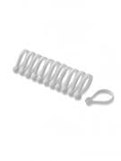 MX Pack of 12 Curtain Rings White RGG