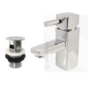 Orion Modern Bathroom Basin Mixer Tap including Pop-up Waste