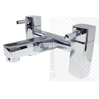 Orion Modern Chrome Bath Filler Mixer Tap