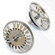 Pair of Kitchen Sink Basin Strainers