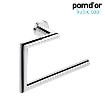 Pom D'or Kubic Class Towel Ring Chrome 432057