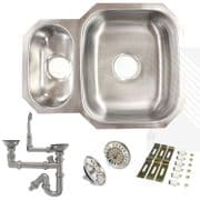 Premium Undermount 1.5 Bowl Stainless Steel Kitchen Sink | Reversible